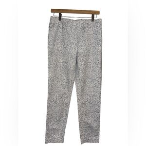 Crosby Blue and White Patterned Dress Pants